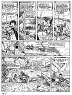 LE VENT DES DIEUX : Planche originale page 8 Tome 3 Le vent des dieux L'homme oubli� par Philippe ADAMOV